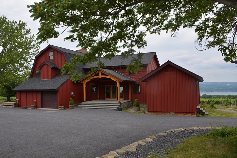 TimberFrame Caywood Winery 